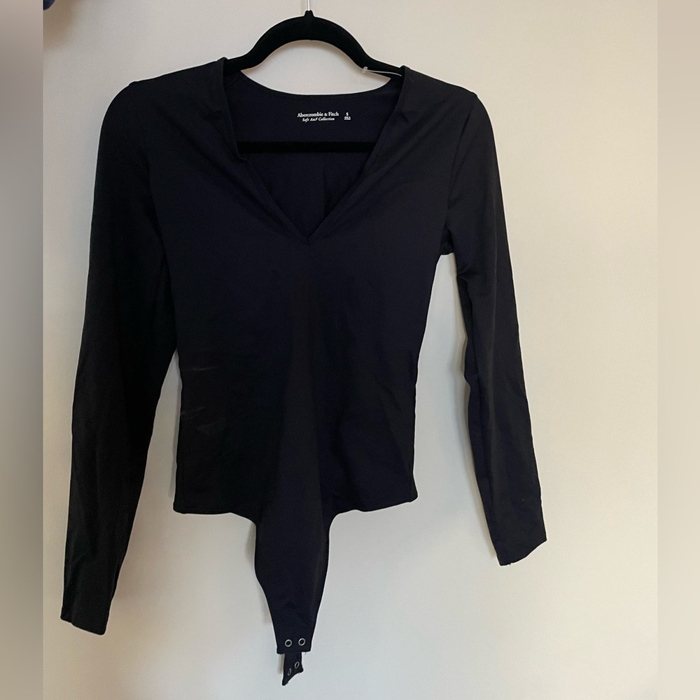 Black Abercrombie and Fitch Bodysuit